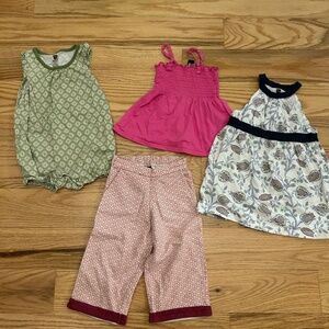 Size 12-18 months Tea and Baby Gap Girls clothes